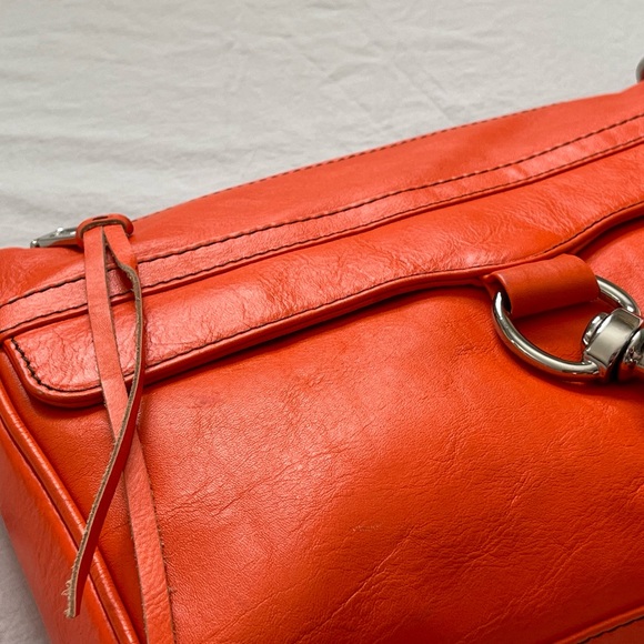 Rebecca Minkoff Mac Clutch Bag in Orange - Picture 16 of 17